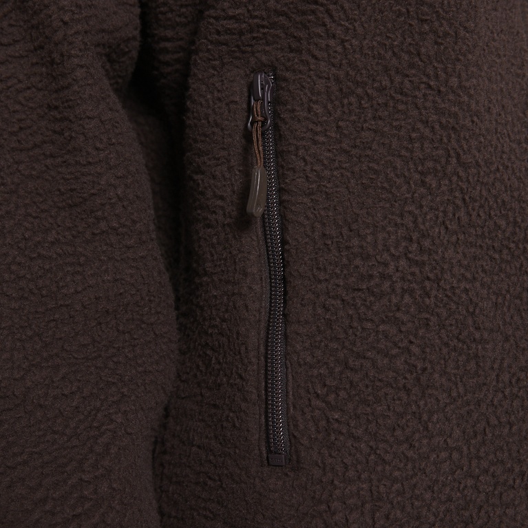 Pile jacket "Valla"  Dark Brown